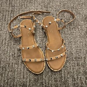 Nicole Miller Studded Sandals